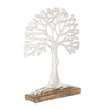 Tree of Life Sculpture - Large  - Polished Nickel