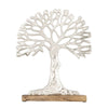 Tree of Life Sculpture - Large  - Polished Nickel