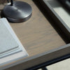 Forden Tray Side Table - Grey Washed Oak Effect