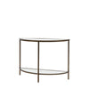 5059413895050 - Hudson Demi Lune Console Bronze 1