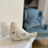 Bird Ornament - Medium - Off White