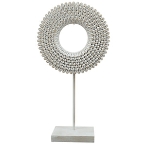 La Mer Shell Ornament - Large - White H48.5cm.