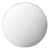 Bowie Champagne framed Mirror -80cm diameter