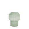 Leila - Grey Green Glass Vase. Green home accessories 