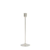 Classic Medium Nickel  Serla Candle Holder - 25.5cm high