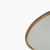 Gold Metal Round Wall Mirror - Ø60cm