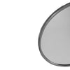 Silver Metal Round Wall Mirror - Ø60cm