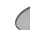 Silver Metal Round Wall Mirror - Ø60cm