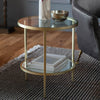 Round Side Table - Champagne