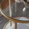 Round Side Table - Champagne