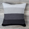 Natural Stripe Feather Filled Cushion