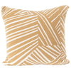 Yellow Feather Filled Cushion