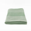 Striped Green Throw