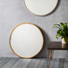 Higgins Mirror - Antique Gold - Ø80cm