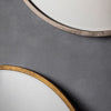 Higgins Mirror - Antique Gold - Ø80cm