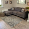 Innish - Flat Woven grey rug -40% Wool, 60% Viscose