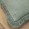 Sienna Feather Filled Cushion -  Teal