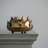 Golden Artichoke Candleholder