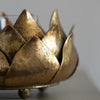 Golden Artichoke Candleholder